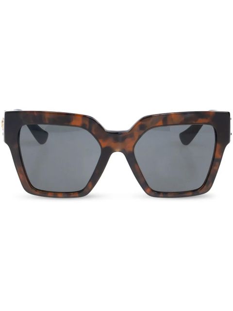 Versace Eyewear square-frame sunglasses - Brown - zdjęcie produktu nr 1