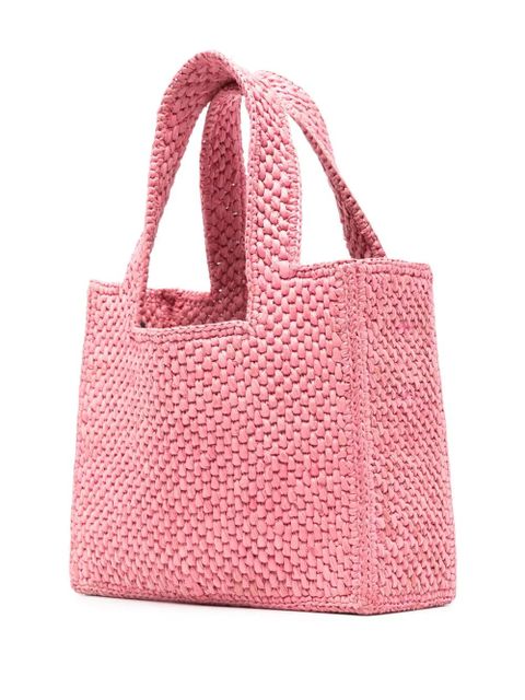 LOEWE mini Loewe Font tote bag - Pink