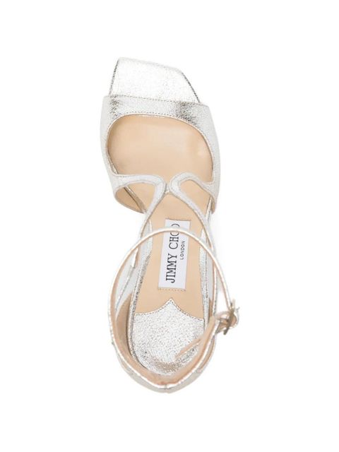 Jimmy Choo Azia buckled sandals - Silver