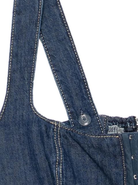 Reformation Tagliatelle denim top - ELS - zdjęcie produktu nr 2