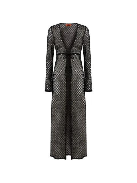 Missoni belted beach dress - Black - zdjęcie produktu nr 1