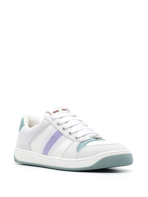 Gucci Screener panelled leather sneakers - White - zdjęcie produktu nr 2