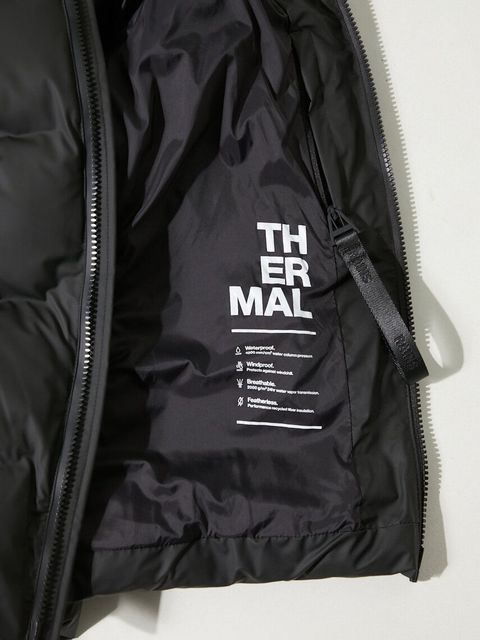 Rains kurtka 15120 Jackets kolor czarny zimowa