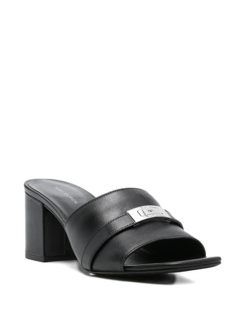 Tory Burch Leelee leather sandals - Black - zdjęcie produktu nr 2