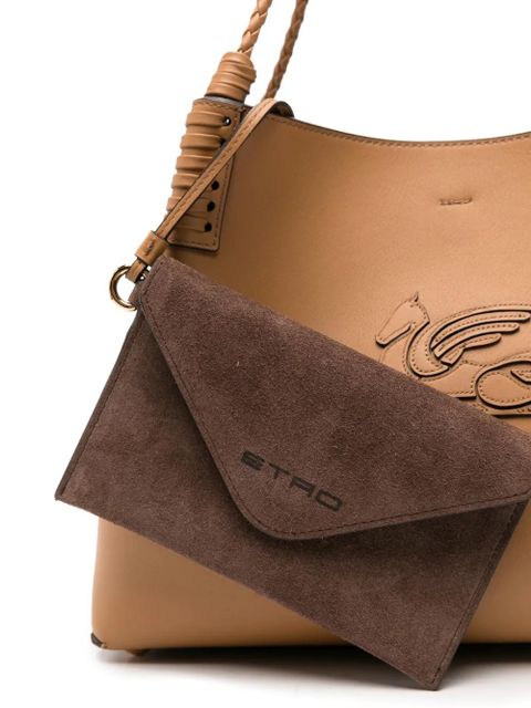 ETRO braided-handle shoulder bag - Neutrals