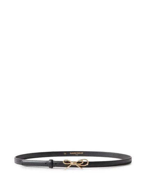 Claudie Pierlot bow buckle belt - Black - zdjęcie produktu nr 1