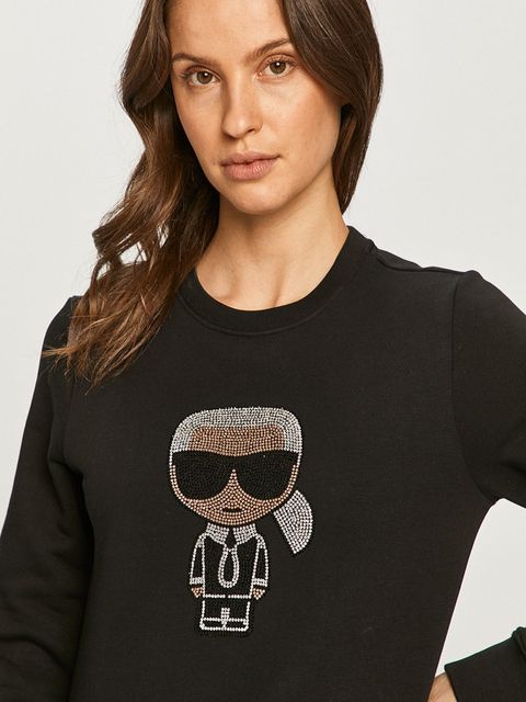 Karl Lagerfeld - Bluza bawełniana 210W1822