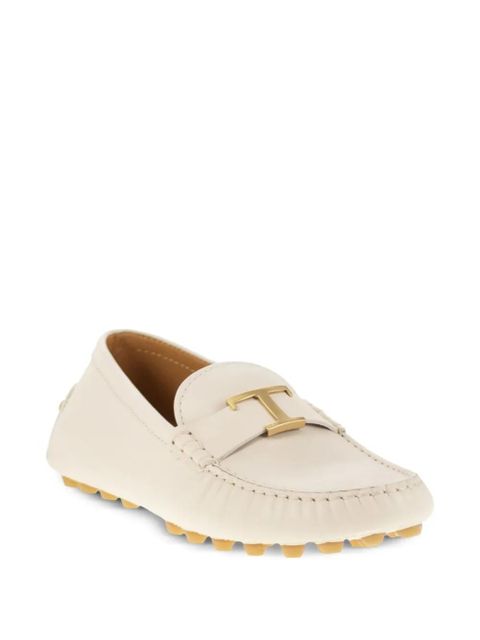 Tod's Gommino leather loafers - Neutrals - zdjęcie produktu nr 2