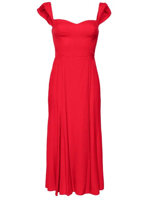 Reformation Bryson midi dress - Red - zdjęcie produktu nr 1