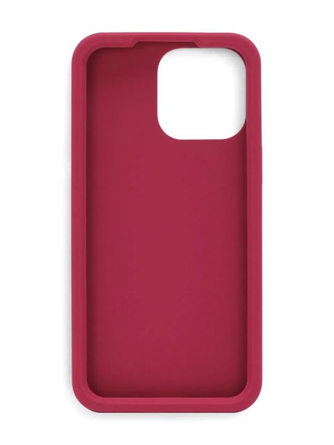 Dolce & Gabbana logo-embossed iPhone 14 Pro Max case - Pink - zdjęcie produktu nr 2