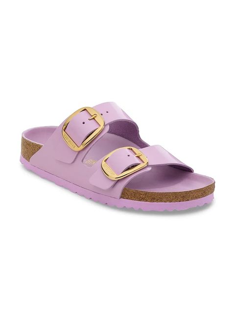 Birkenstock klapki skórzane Arizona Big Buckle - zdjęcie produktu nr 1