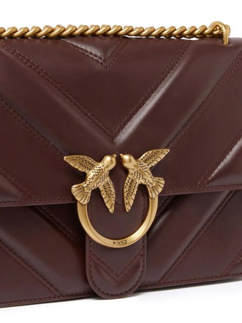 PINKO Love One shoulder bag - Red