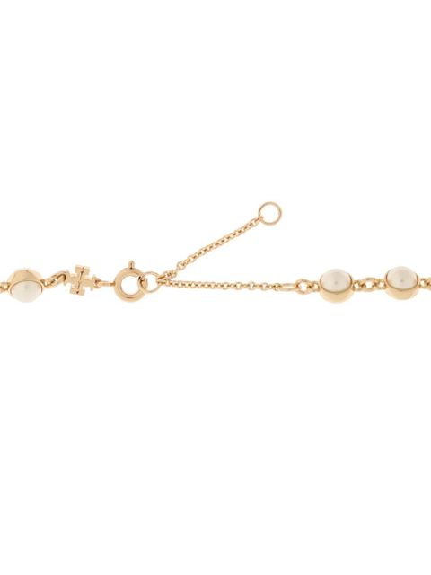 Tory Burch pearl cross necklace - Gold