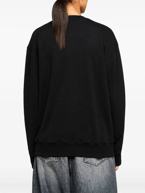 JW Anderson Classic logo-embroidered sweatshirt - Black