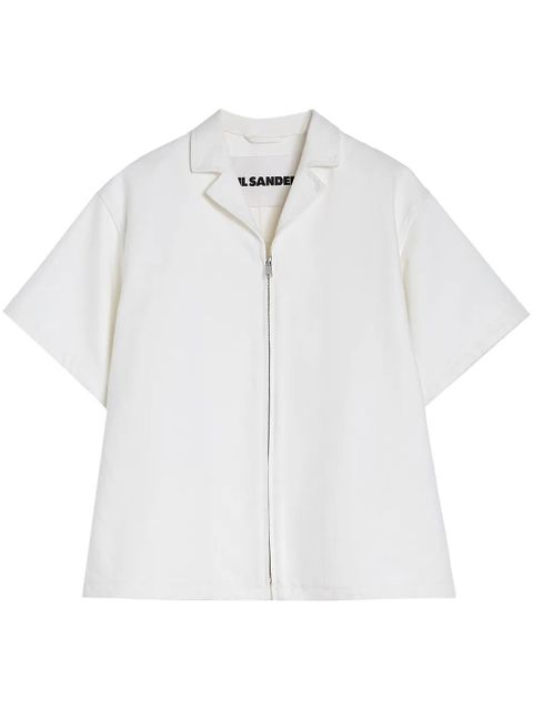 Jil Sander denim shirt jacket - White - zdjęcie produktu nr 1