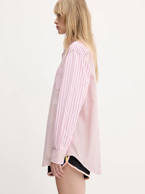 Aries koszula bawełniana Patchwork LS Shirt