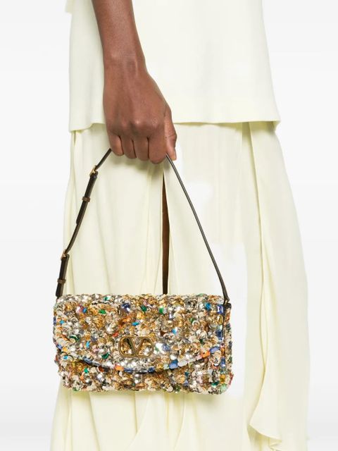 Valentino Garavani sequinned shoulder bag - Gold - zdjęcie produktu nr 2