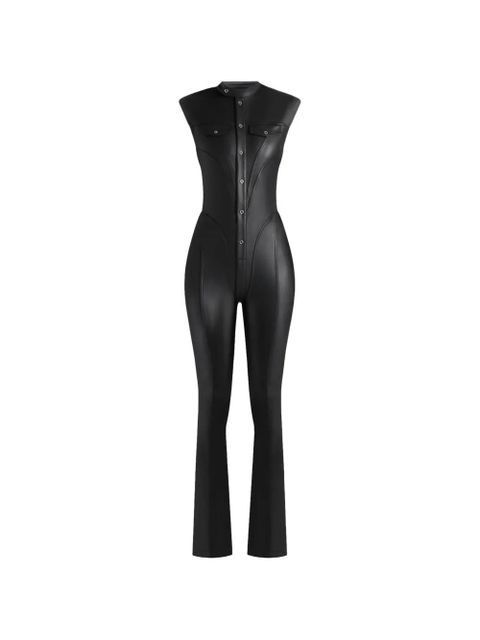 Manière De Voir button pocket jumpsuit - Black - zdjęcie produktu nr 1