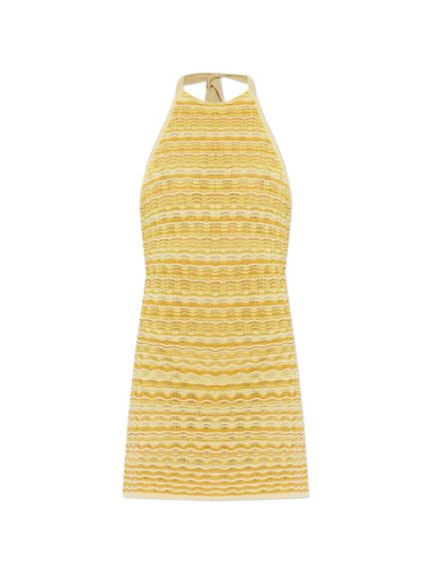 Cult Gaia Erina knit mini dress - Yellow - zdjęcie produktu nr 1