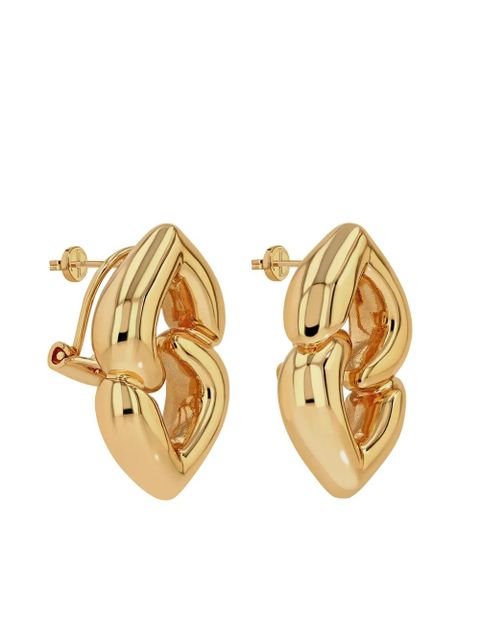 ANINE BING Abstract Heart earrings - Gold - zdjęcie produktu nr 2