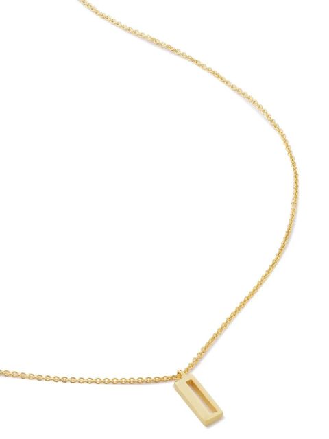 Monica Vinader Alphabet I pendant necklace - Gold - zdjęcie produktu nr 2