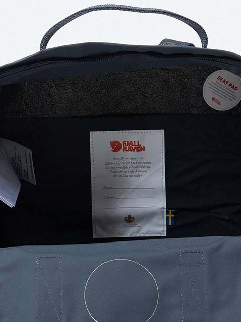 Fjallraven plecak Kanken kolor szary duży z aplikacją F23510.31-31