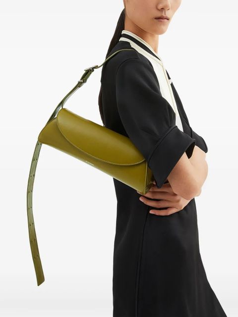 Jil Sander small Cannolo shoulder bag - Green - zdjęcie produktu nr 2