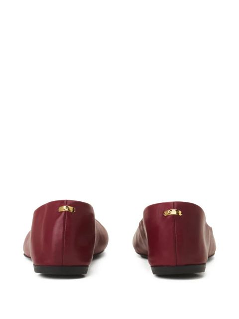 Lanvin leather ballet flats - Red - zdjęcie produktu nr 2