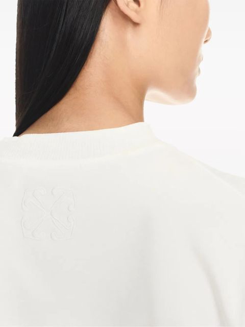 Off-White Arrows-motif twisted cotton shirt