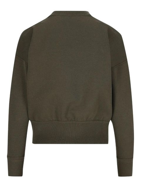 Loro Piana Viera ribbed-cuff sweatshirt - Green - zdjęcie produktu nr 2