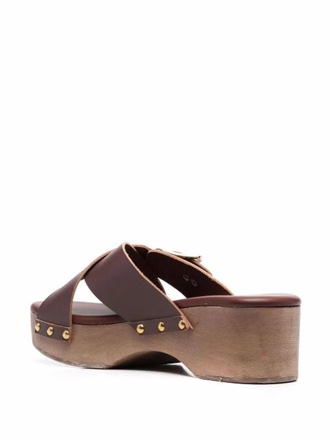 Ancient Greek Sandals Marilisa clog sandals - Brown - zdjęcie produktu nr 2