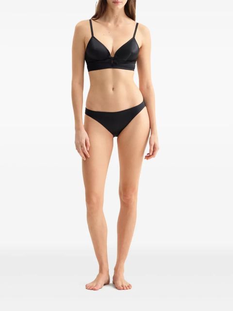 ERES Jean bow-detail triangle bra - Black