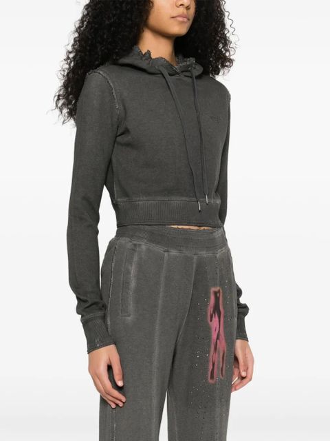 Diesel F-Slimmy hoodie - Grey