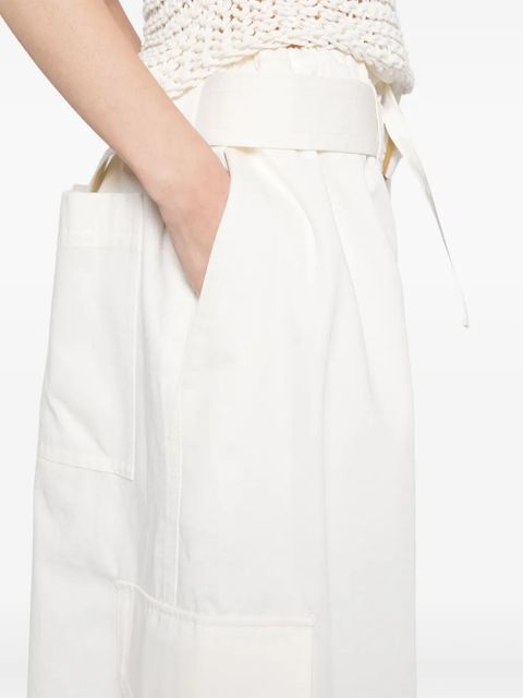 ZIMMERMANN Illuminate Bermuda shorts - White