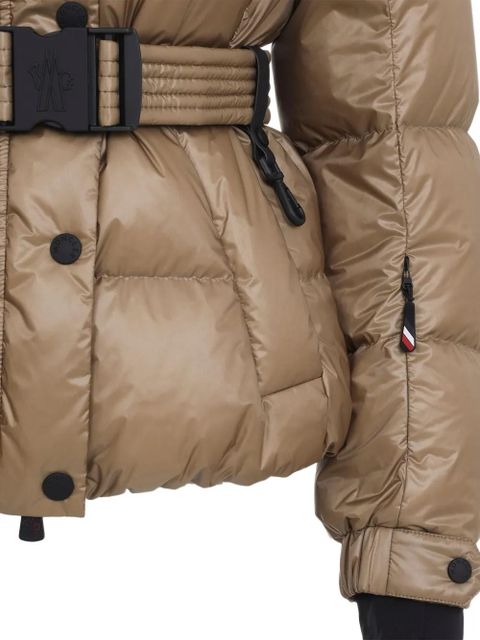 Moncler Grenoble belted jacket - Brown