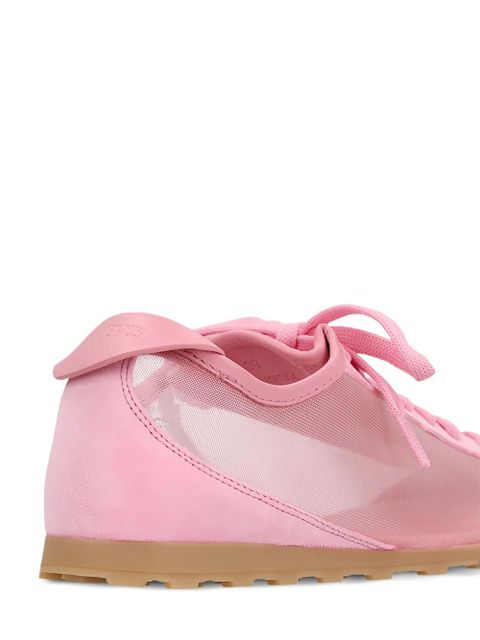 Jacquemus Les Tennis mesh-panel sneakers - White