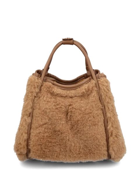 Max Mara Marine fur tote bag - Brown - zdjęcie produktu nr 2