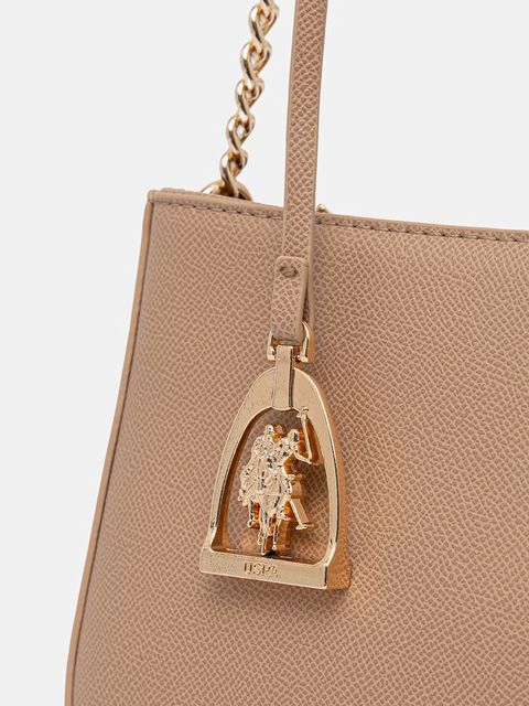 U.S. Polo Assn. torebka Jones kolor beżowy BEUJE8663WVP