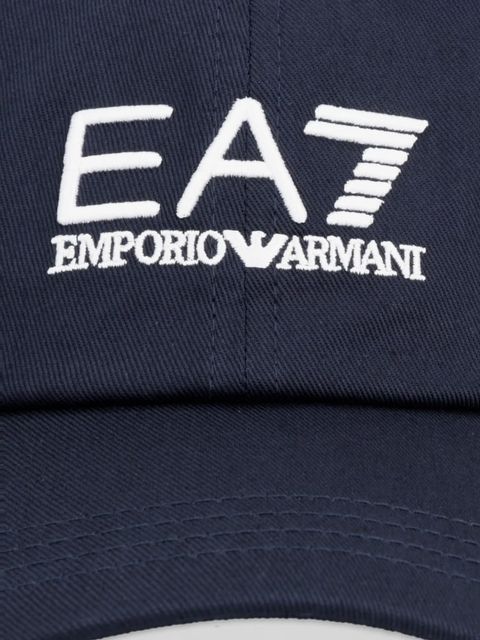 EA7 Emporio Armani czapka z daszkiem bawełniana - zdjęcie produktu nr 1