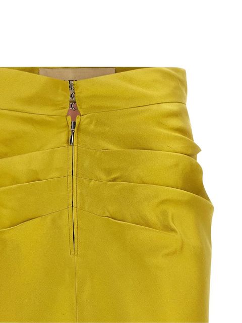 Valentino Garavani pleated midi skirt - Yellow