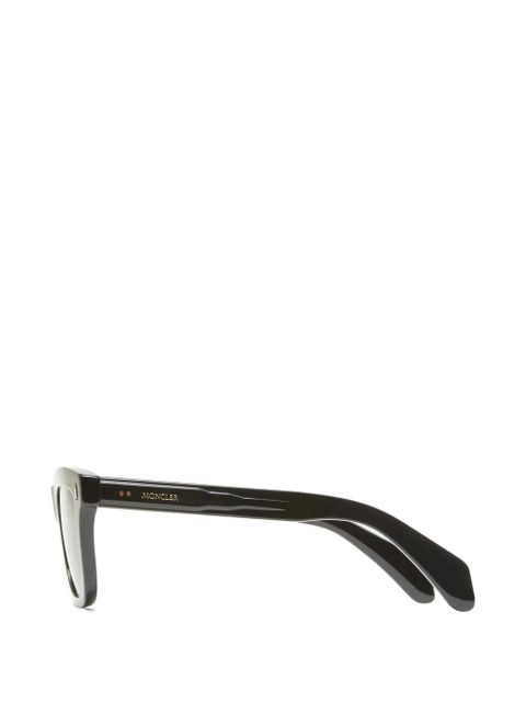Moncler Bronzz rectangle-frame sunglasses - Black