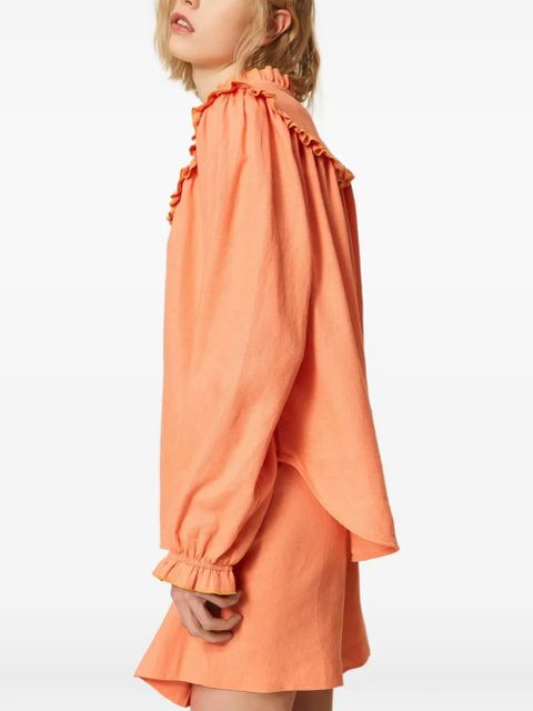 TWINSET ruffled blouse - Orange