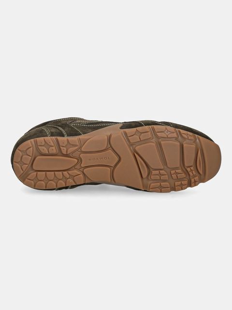 Nokwol sneakersy zamszowe Atlas Khaki Suede damskie kolor zielony Atlas Khaki Suede