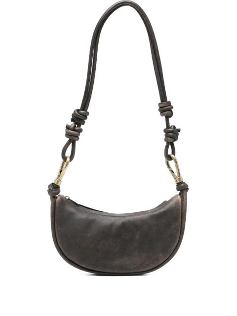 Simkhai Avery leather crossbody bag - Brown