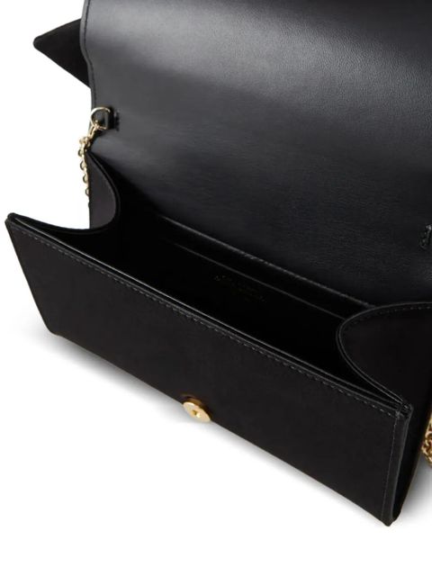 Aquazzura bow tie clutch bag - Black