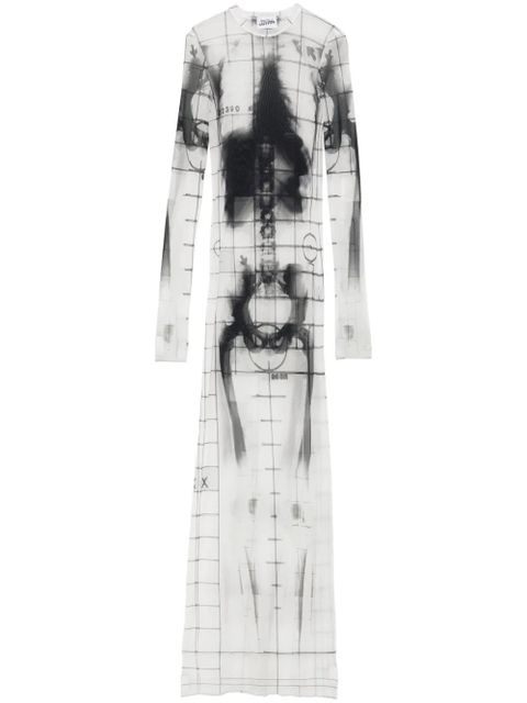 Jean Paul Gaultier Squeletor maxi dress - White - zdjęcie produktu nr 1