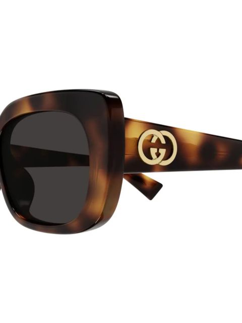 Gucci Eyewear square-frame sunglasses - Brown