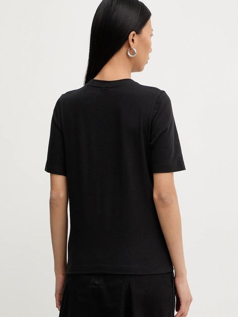 G-Star t-shirt bawełniany damski kolor czarny D27104-336