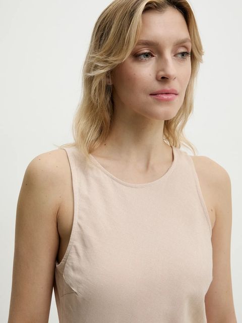 Answear.LAB sukienka z lnem