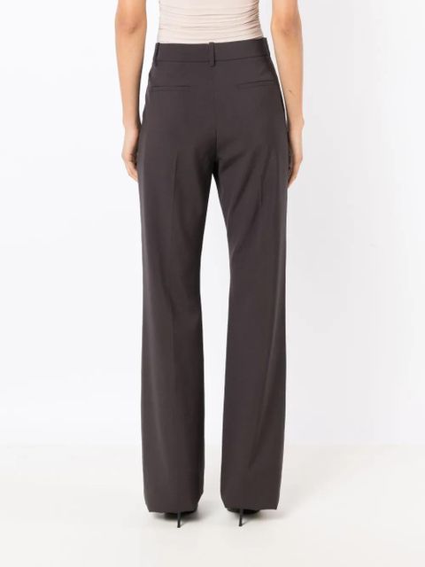 Valentino Garavani high-waisted flared trousers - Brown